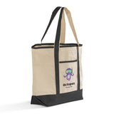 Jumbo Size Heavy Canvas Deluxe Tote Bags Customized - Personalized Tote Bags With Your Logo - TG215