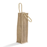 jute burlap wine bag
