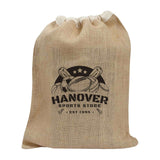 Jute Drawstring Tote Bag Customized