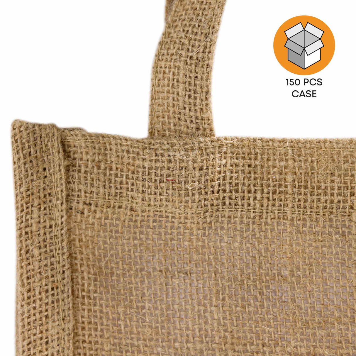 150 ct Small Burlap Party Favor Bags / Jute Gift Tote Bags - By Case