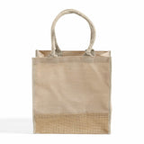 jute tote bag with full gusset