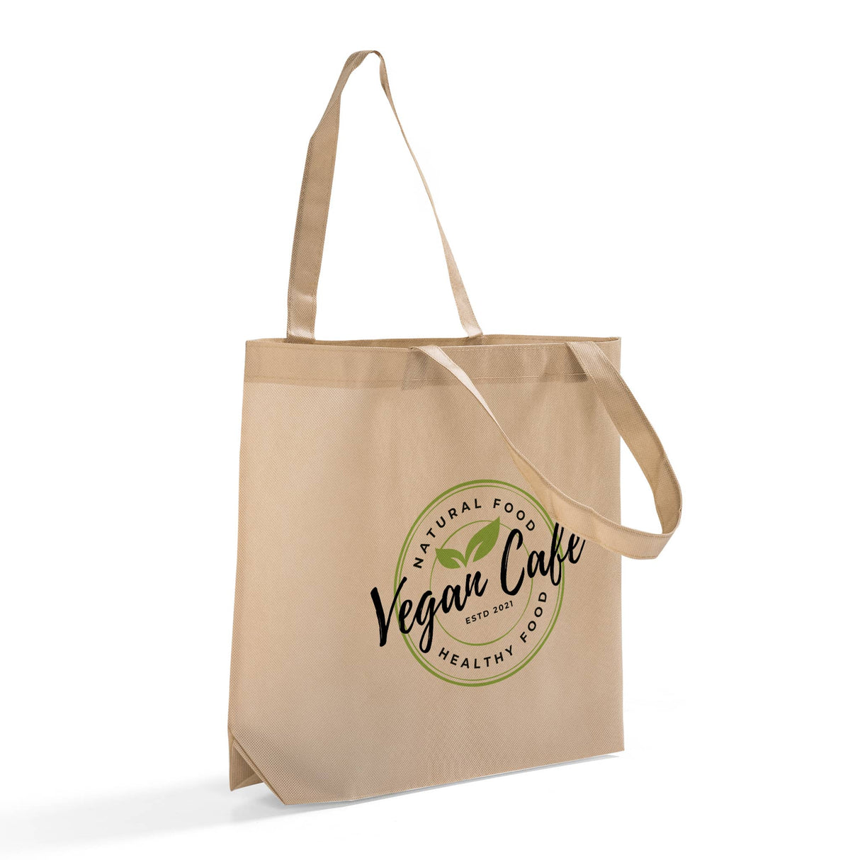 Customized Logo Bottom Gusset Tote Bags - Promotional Tote Bags