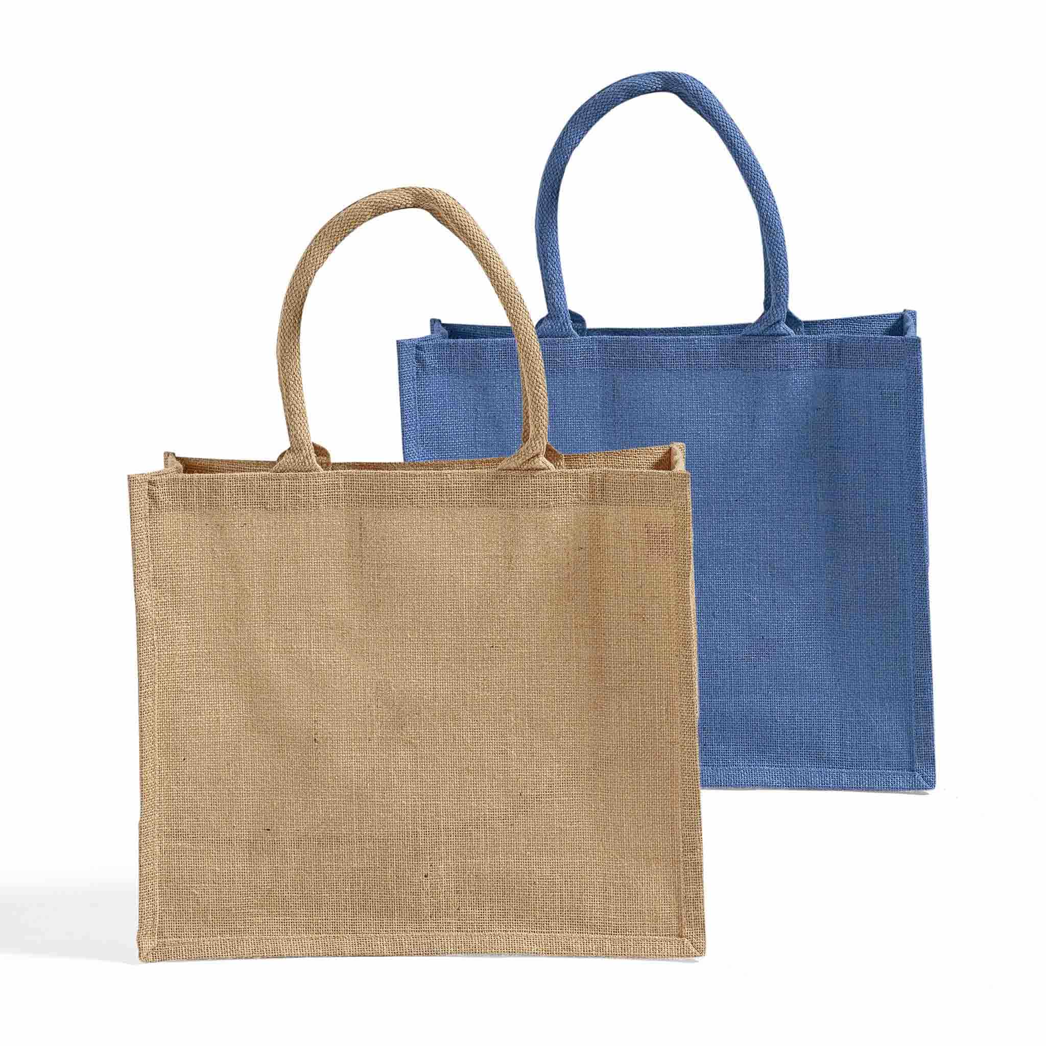 Large Burlap Shopping Bag