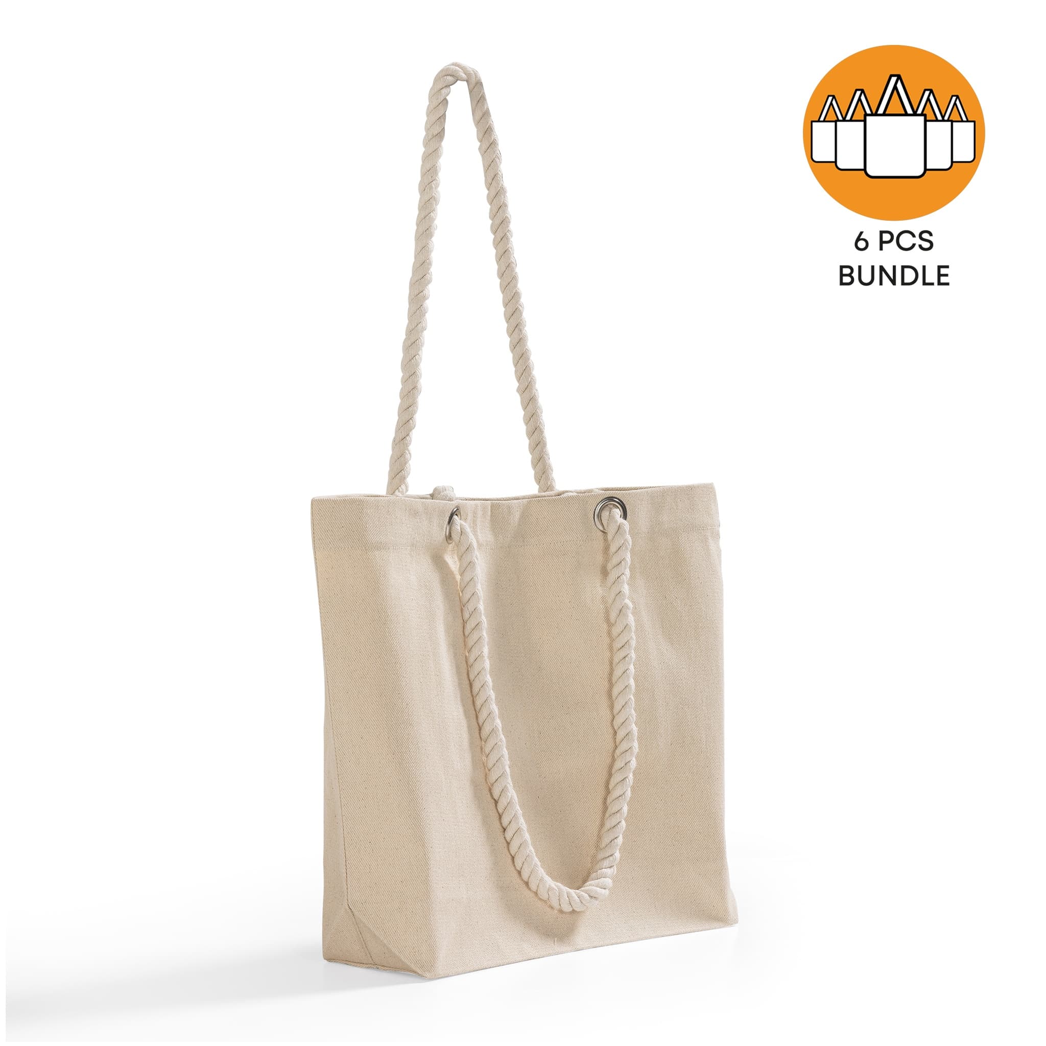 バッグ Synthetic Leather Rope Handle Bag rb22-natural-rough-out-tooled-