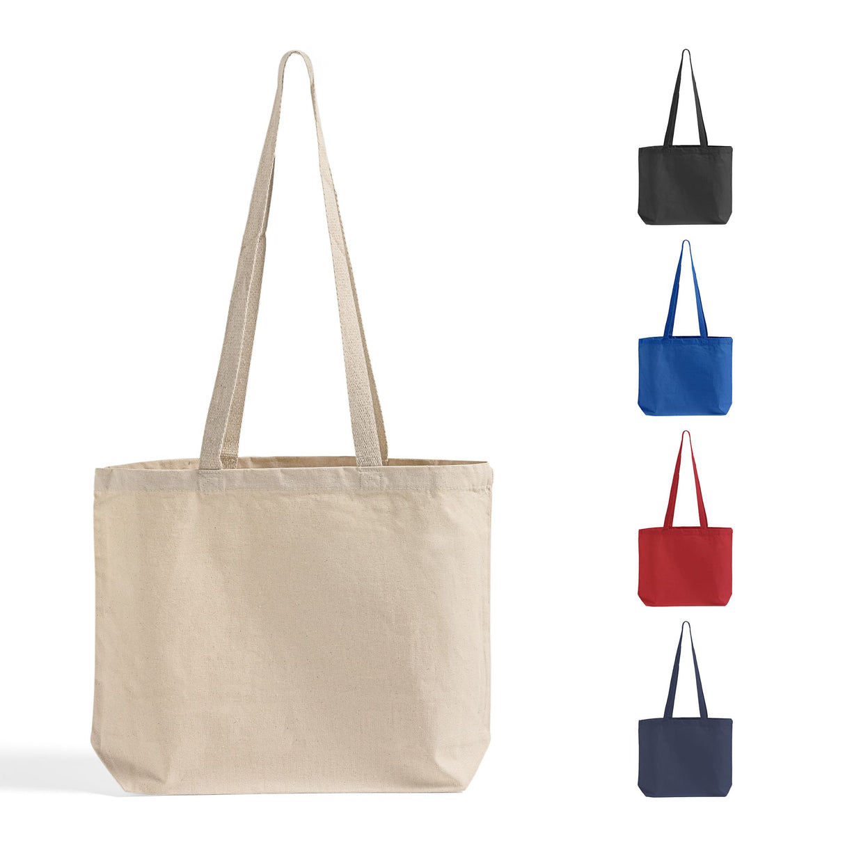 Large Canvas Value Messenger Totes
