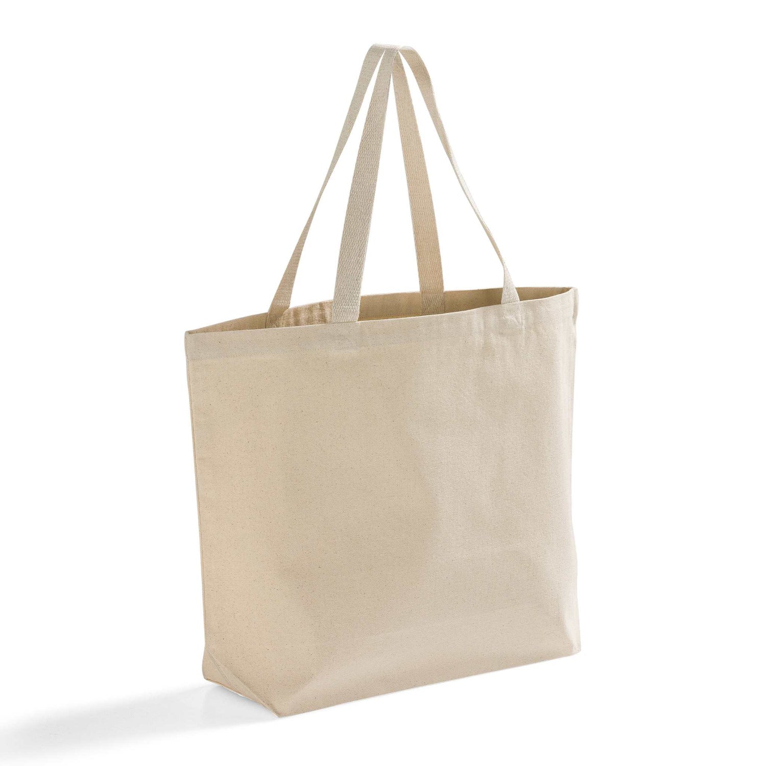 Large Heavy Canvas Tote Bags with Long Web Handles -TG260