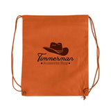 Large Custom Drawstring Backpack Promotional Tote Bags - Customize Tote Bags