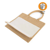 48 ct Large Easy-Print Jute Bag - By Case