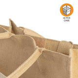 48 ct Large Easy-Print Jute Bag - By Case
