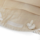 42 ct Large Fancy Canvas Rope Tote Bag - By Case