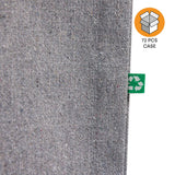 72 ct Large Recycled Cotton Canvas Tote Bags w/Gusset - By Case