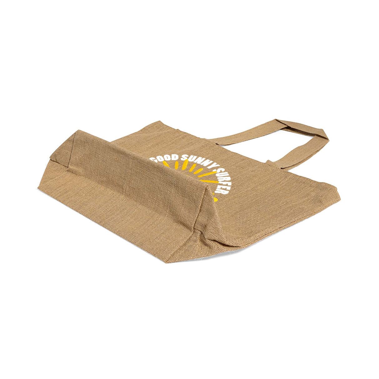 personalized large jute tote bag