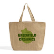 large jute beach bag