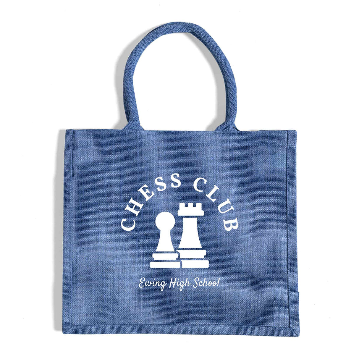 Large Burlap Shopping Tote Bags - Customized Logo Jute Tote Bags - TJ889
