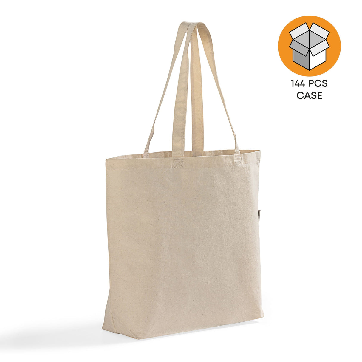 Large Organic Cotton Tote Bag Case