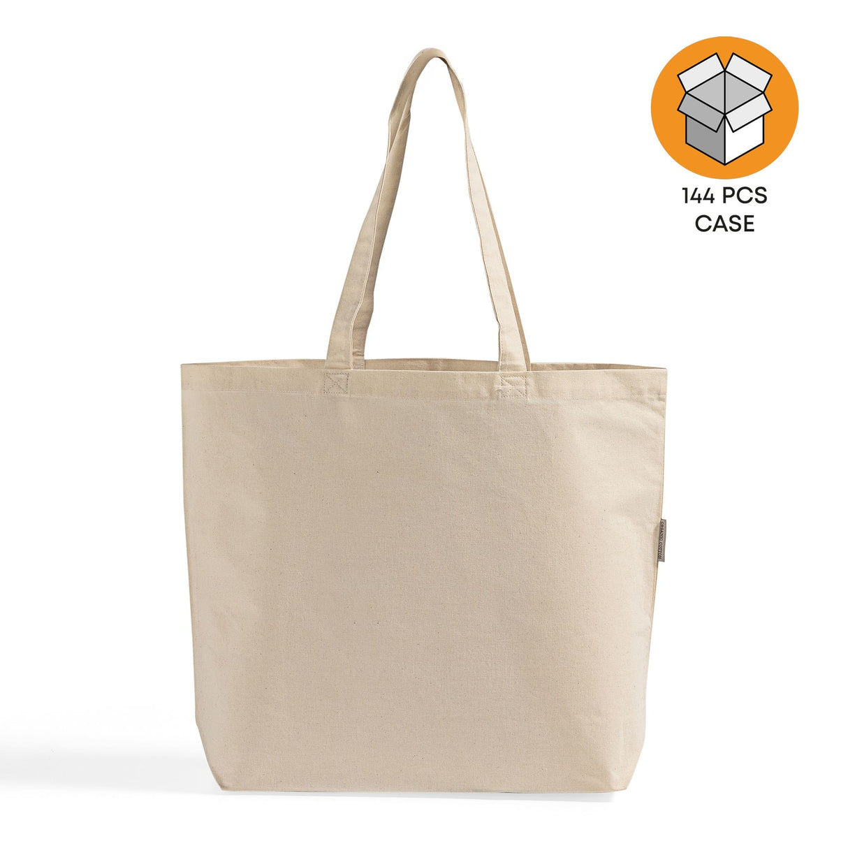Large Organic Cotton Tote Bag Case