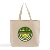 Custom Large Organic Canvas Grocery Tote Bag