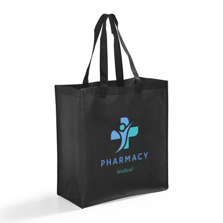 Large Shopping Grocery Customized Logo Tote Bags - Promo Tote Bags