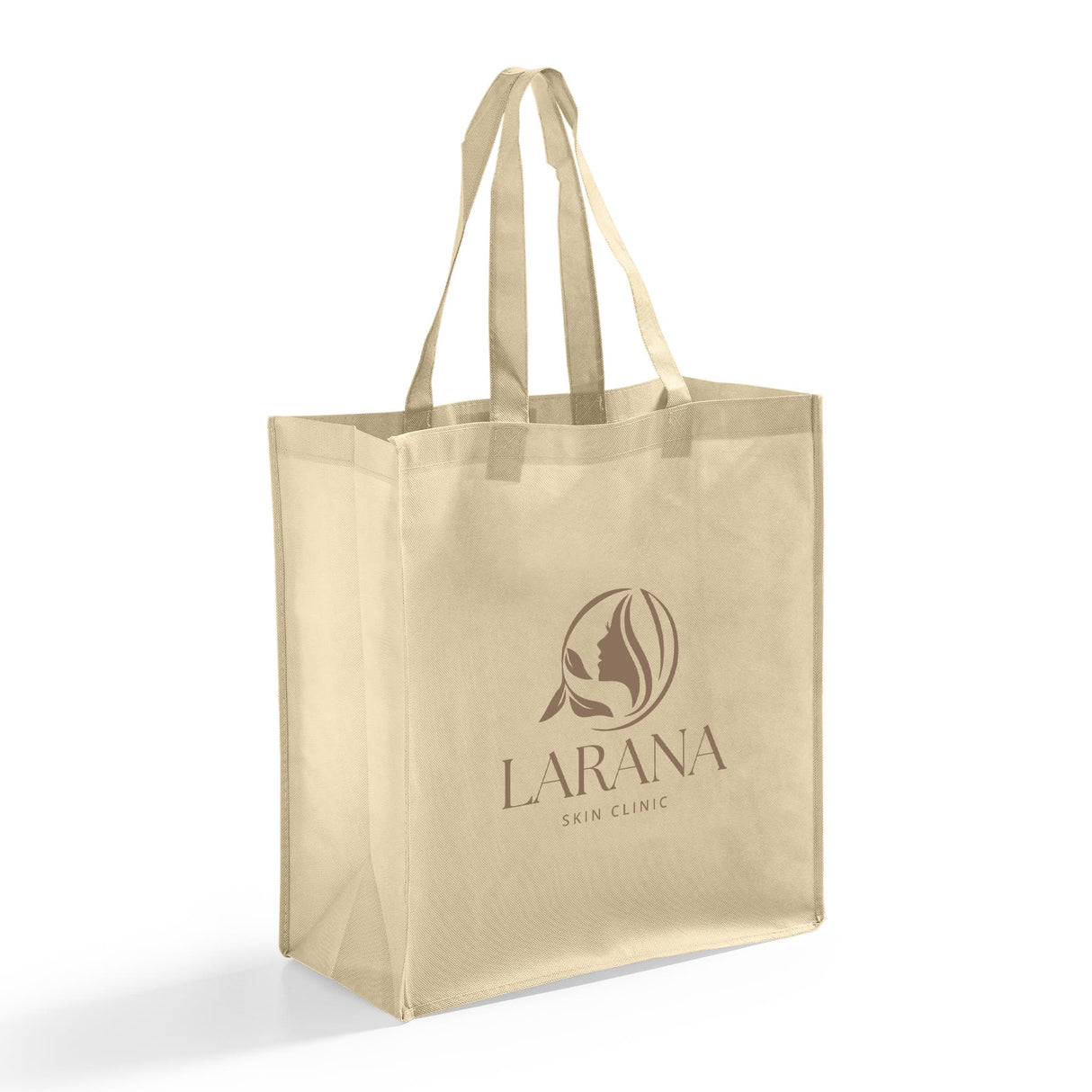 Large Shopping Grocery Customized Logo Tote Bags - Promo Tote Bags