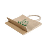 Large Reusable Jute Blend Tote Bags Customized - Personalized Large Reusable Jute Tote Bags With Your Logo - TJ913