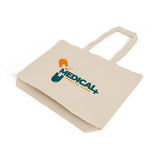 18 in Large Size Customized Canvas Tote Bag / Personalized Canvas Tote Bag with Long Handles - TG218