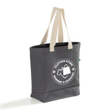 Custom Large Size Recycled Shopping Tote Bags - Recycled Tote Bags With Your Logo - RC894