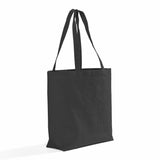 large size value canvas black tote