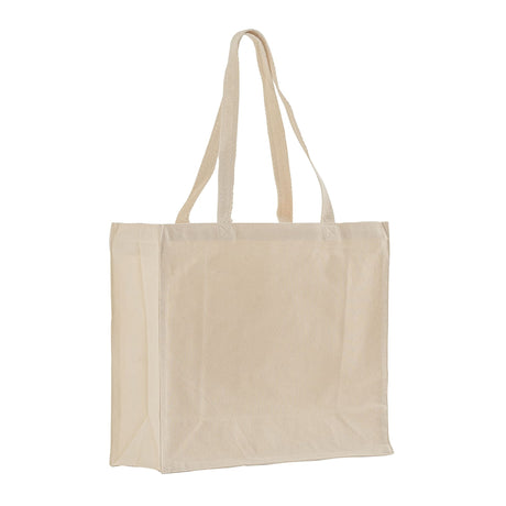 large square cotton tote bag