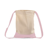 Light Pink Wholesale Drawstring Bag