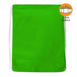 12 ct Economical Sport Cotton Drawstring Bag Cinch Packs - By Dozen