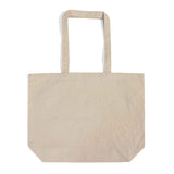 long handle large canvas tote bag