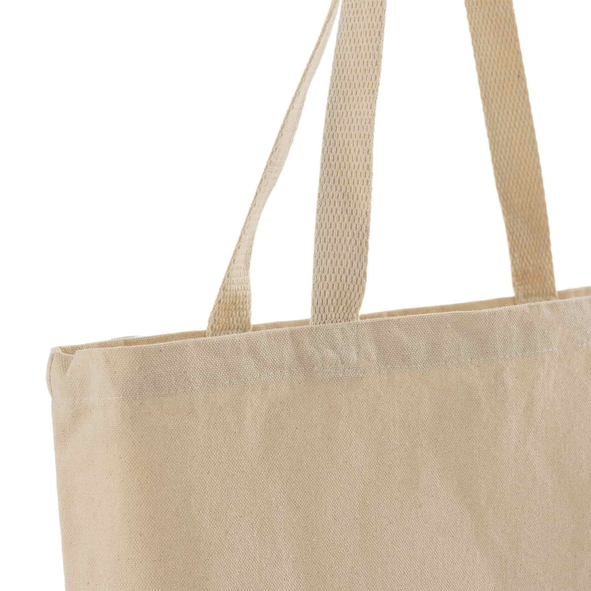 Med/Large Canvas Wholesale Tote Bag with Long Handles -TG250