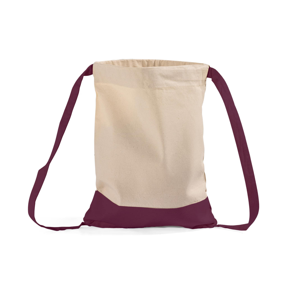 Maroon Wholesale Drawstring Bag