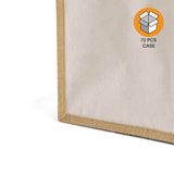 72 ct Medium Easy-Print Jute Bag - By Case