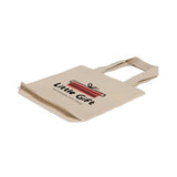 mini canvas gift tote bag