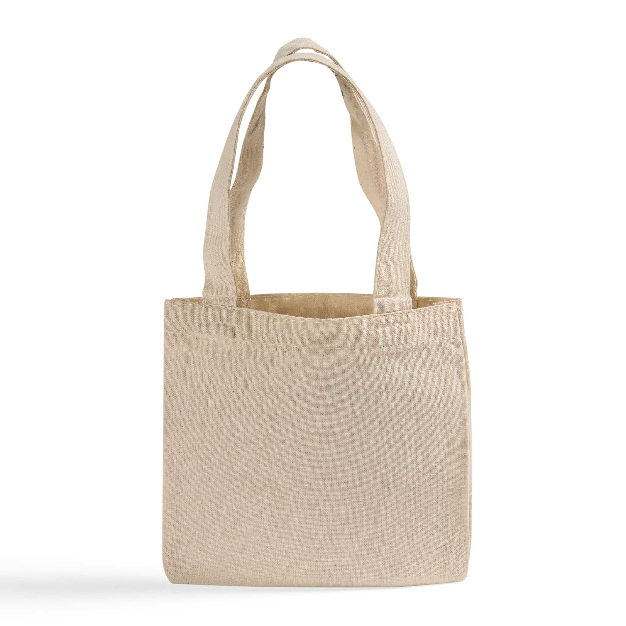 6 in Mini Cotton Tote Bag