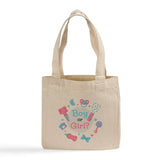 6 in Mini Custom Tote Bags 100% Cotton - Personalized Gift Tote Bags
