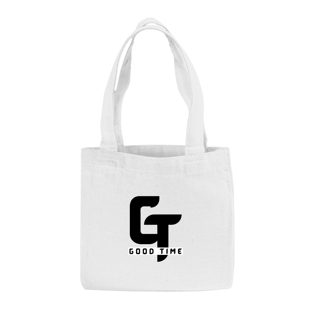 6 in Mini Custom Tote Bags 100% Cotton - Personalized Gift Tote Bags