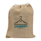 Natural Burlap Custom Bag