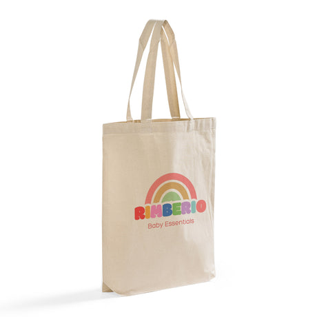 Gusseted Custom Tote Bags 100% Cotton / Logo Tote Bags With Bottom Gusset - TG110