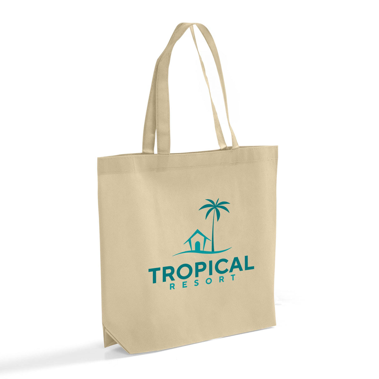Customized Logo Bottom Gusset Tote Bags - Promotional Tote Bags