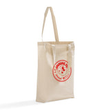 Gusseted Custom Tote Bags 100% Cotton / Logo Tote Bags With Bottom Gusset - TG110