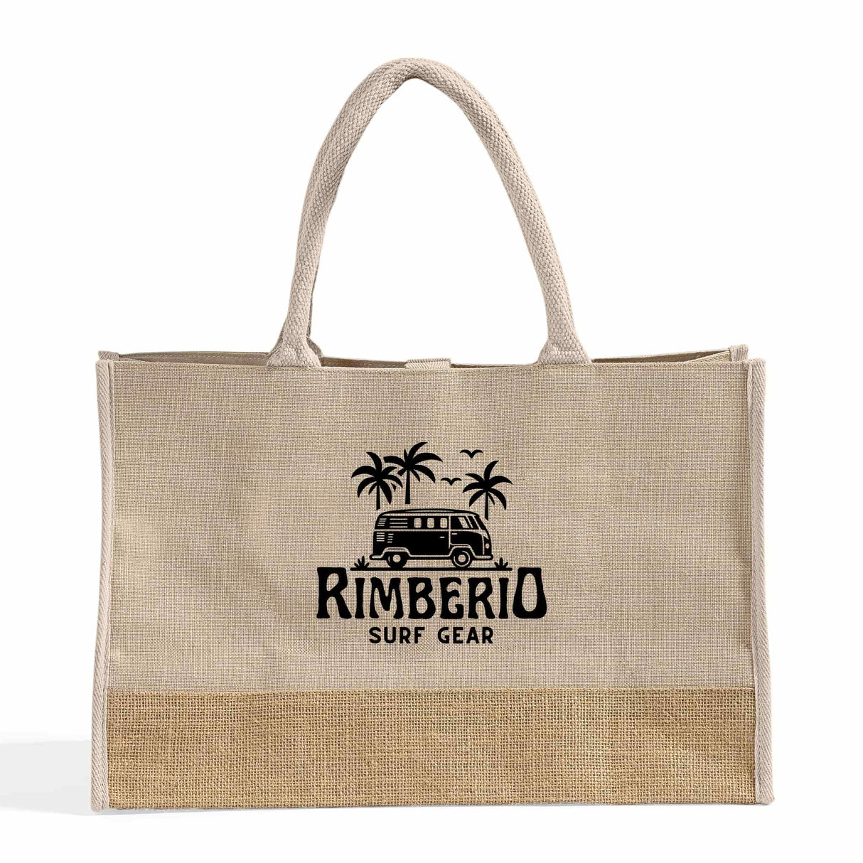Fashion Jute Tote Bags Customized - Personalized Jute Tote Bags With Your Logo - TJ892