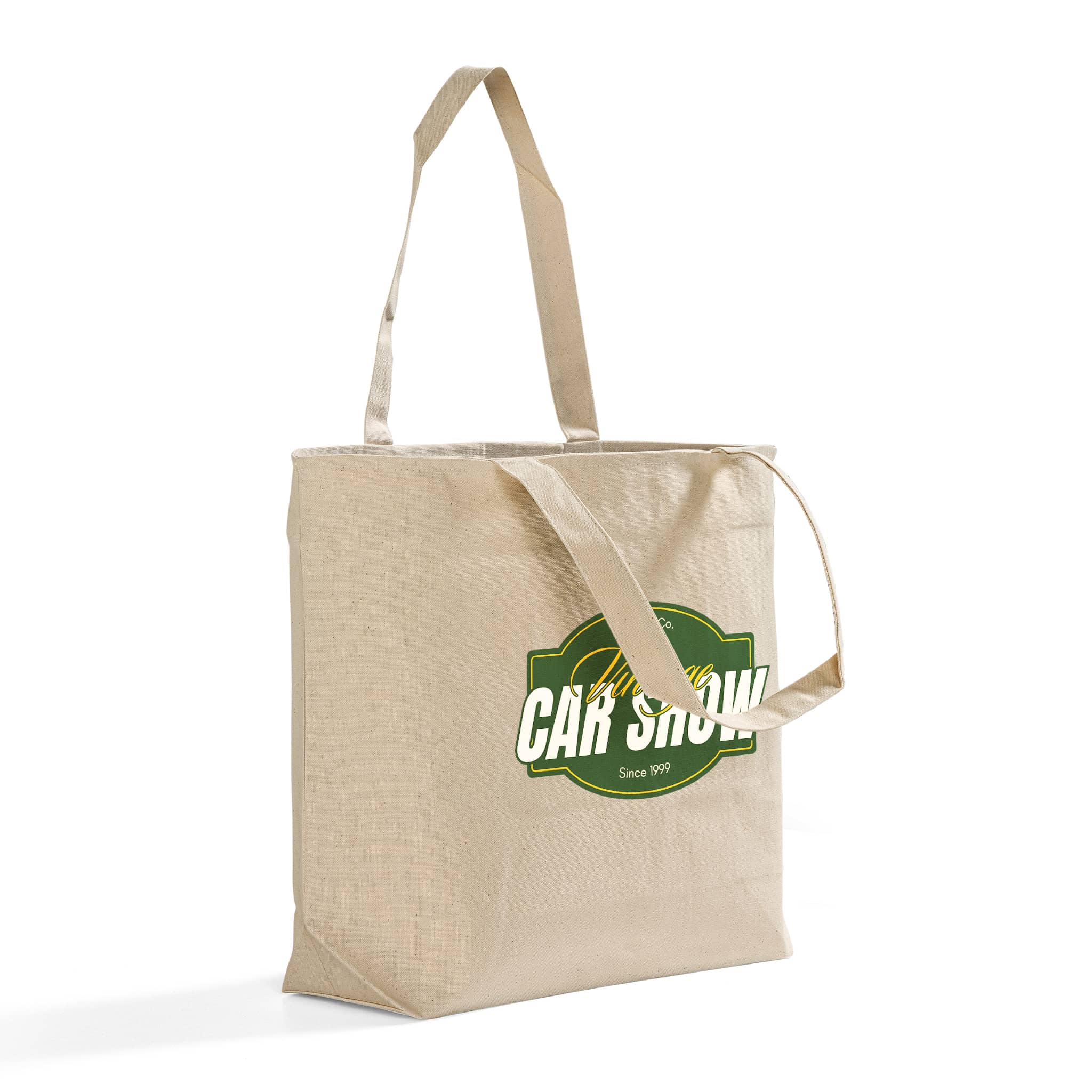 Heavy Canvas Zipper Tote Bags Customized - Personalized Heavy Tote Bag