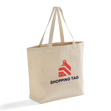 Large Grocery Canvas Tote Bags Customized / Personalized Canvas Tote Bags - TG260
