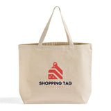 Large Grocery Canvas Tote Bags Customized / Personalized Canvas Tote Bags - TG260