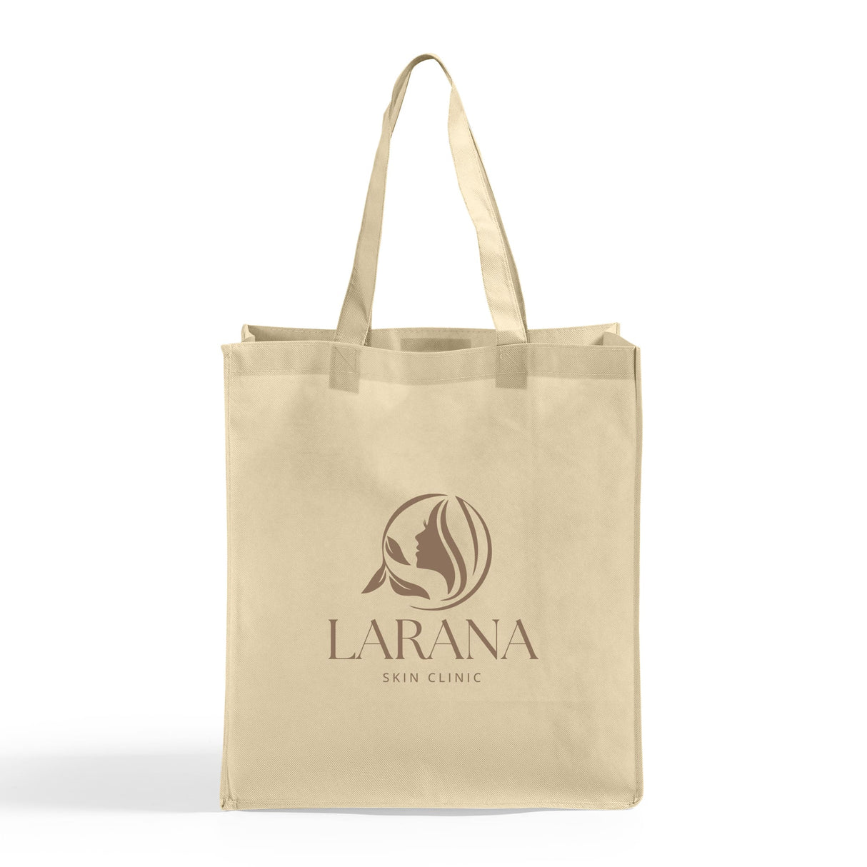 Large Shopping Grocery Customized Logo Tote Bags - Promo Tote Bags