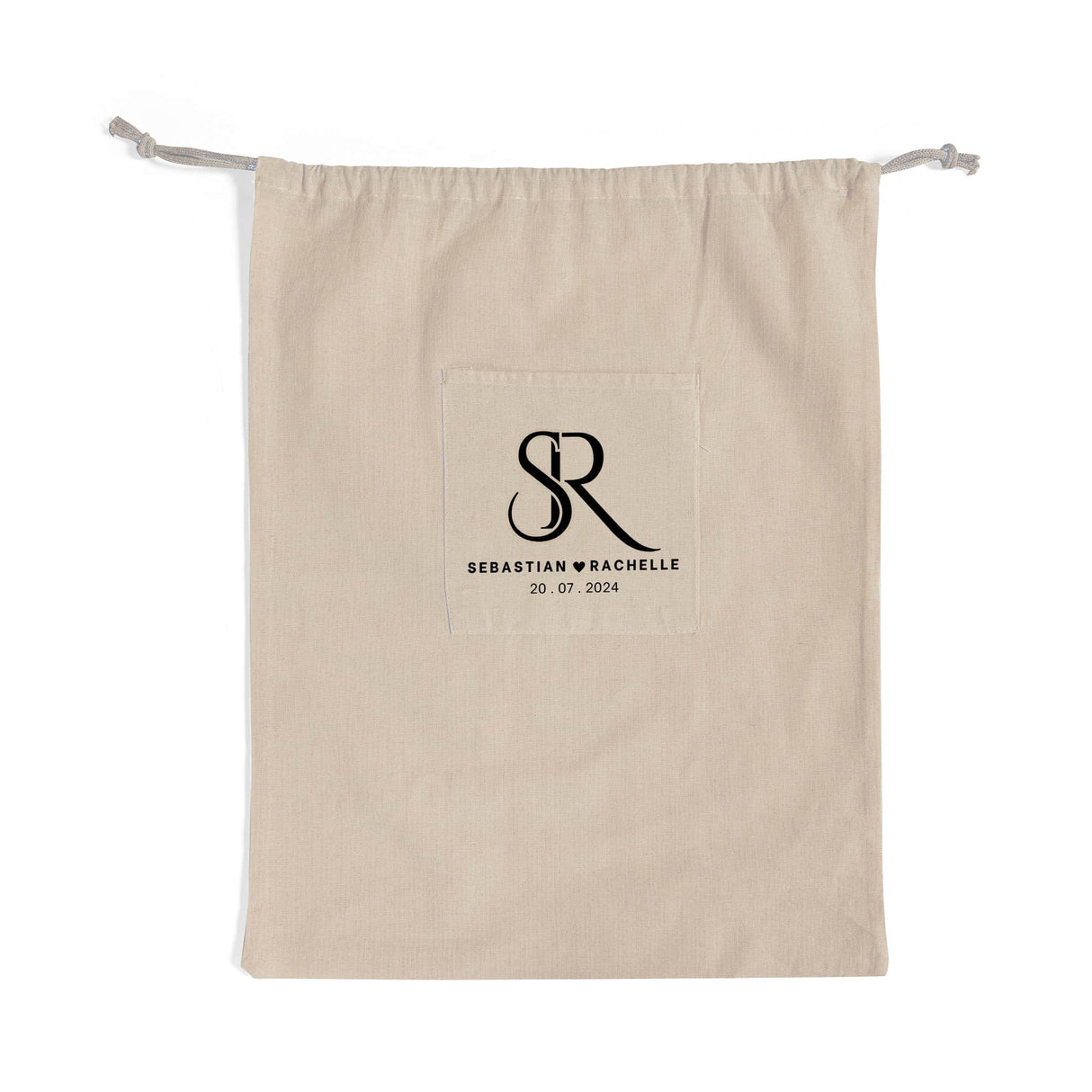 Affordable Drawstring Cotton Laundry Bags Customized - Personalized Laundry Bags With Your Logo - LBP