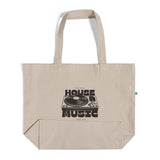 Large Eco Friendly Recycled Cotton Canvas Customized / Personalized Recycled Tote Bags With Your Logo - RC260