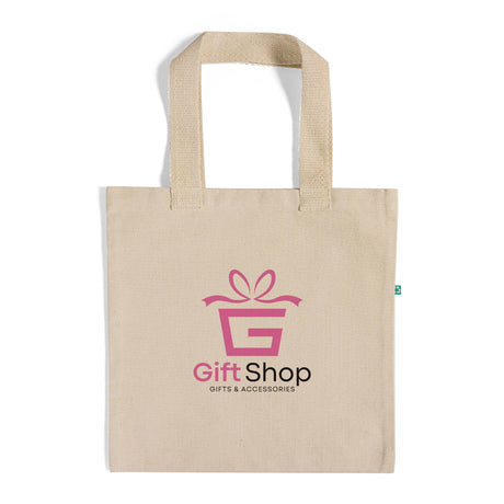 Recycled Canvas Basic Book Bag - Recycled Tote Bags With Your Logo  - RC869
